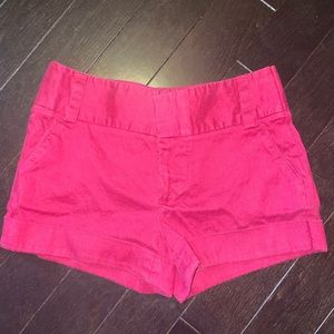 Alice and Olivia pink shorts